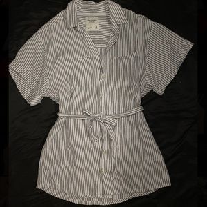 Abercrombie and fitch button up dress